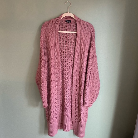 TOPSHOP Long Cardigan - Picture 1 of 4